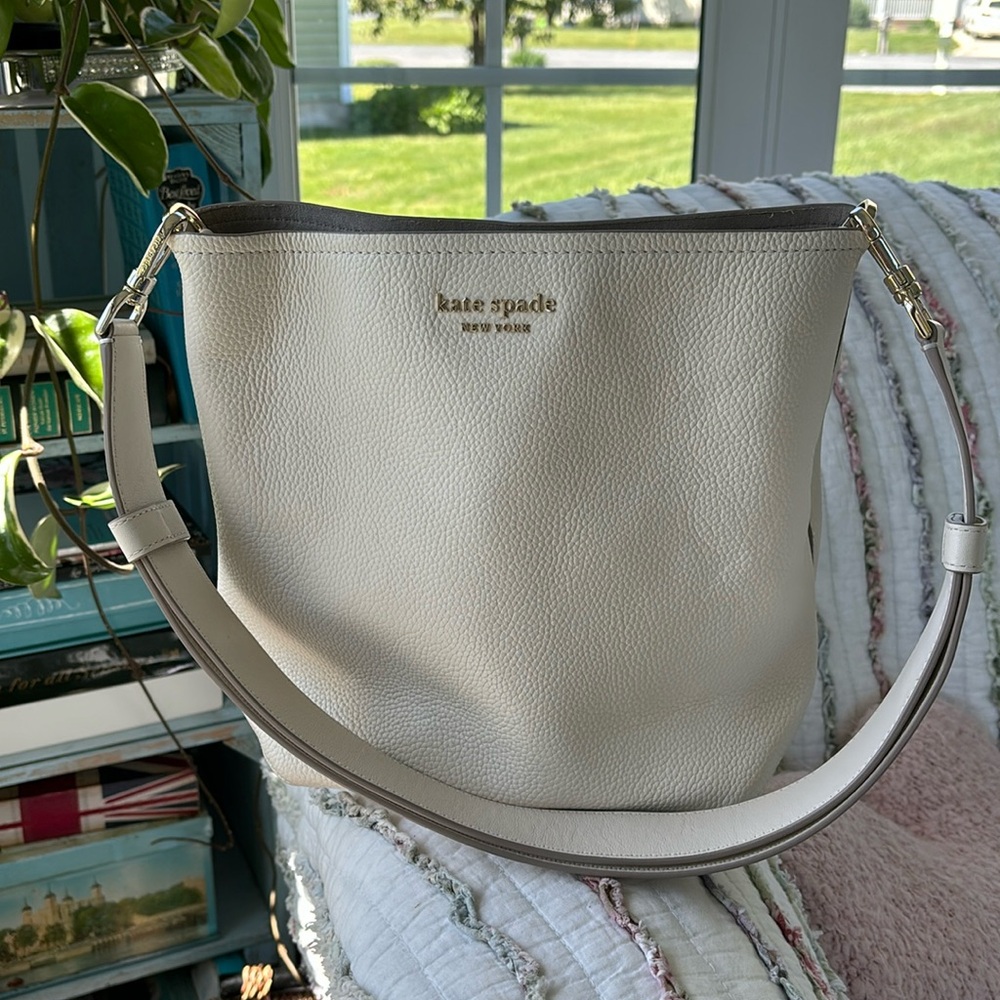 Kate Spade Cream Shoulder Bag - Picture 2 of 14